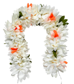 White hair-accessories