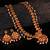 Gold plated Stone Studded Necklace Set