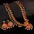 Gold plated Stone Studded Necklace Set