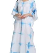 JSDC Casual Wear Tie-Dye Cotton Printed Women Long Ankle Length Kaftan