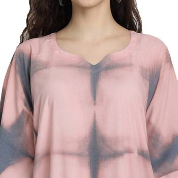 JSDC Lounge Wear Women Free Size Printed Poly Cotton Fabric Kaftan 3