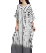 JSDC Outdoor Wear Cotton Printed Women Long Free Size Kaftan