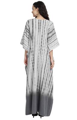 JSDC Outdoor Wear Cotton Printed Women Long Free Size Kaftan 4
