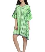 JSDC Free Size Women Short Printed Tie Dye Kaftan