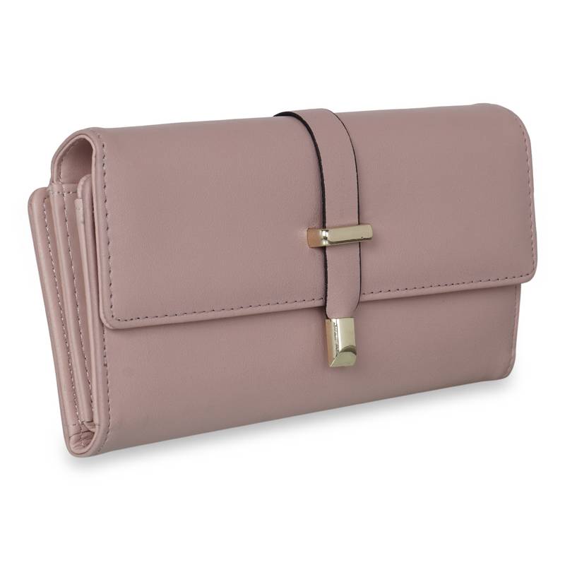 NFI essentials Wallet for Girl's Stylish Clutch Hand Women's Wallet Card Holders Money Purse Mobile Pouch Bag (Beige)