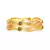 Gold Plated Stone Studded  Set of Two Bangles
