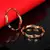Gold Plated Studded Set of Two Bangles