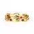 Gold Plated Studded Set of Two Bangles