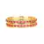 Gold Plated Stone Studded Set of Two Bangles