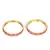 Purple Gold Plated Set of Two Bangles