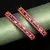 Purple Gold Plated Set of Two Bangles