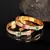 Gold Plated Stone Studded Set of Four Bangles