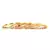 White Gold Plated Stone Studded Set of Six Bangles