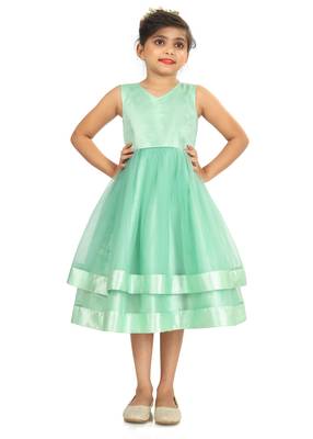 Kids Sky Blue Frock  1