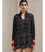 Collar Neck 3/4 Sleeves Printed Kurti