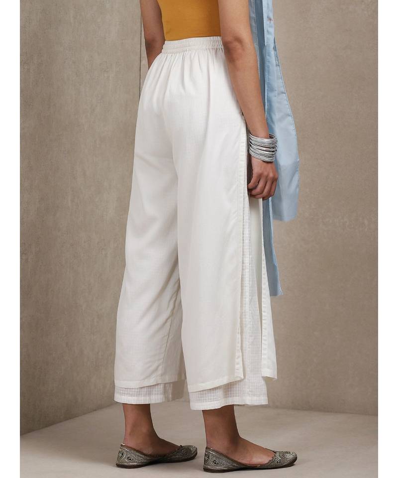 Straight Layered Palazzo