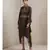 Asymmetric Kurta With Twisted Collar