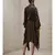 Asymmetric Kurta With Twisted Collar