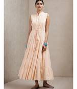 Peach Self-Work Dress