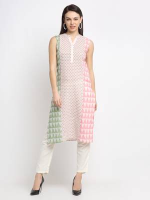 White embroidered cotton kurtas-and-kurtis 1