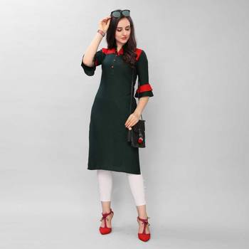 Fashion Kreza Heavy 14 Kg Rayon Women's Stitched Kurta 1