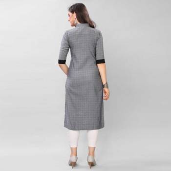 Fashion Kreza South Cotton Women's Straight Kurti A-Line Kurta 2