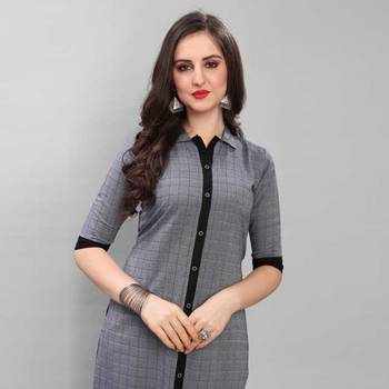 Fashion Kreza South Cotton Women's Straight Kurti A-Line Kurta 3