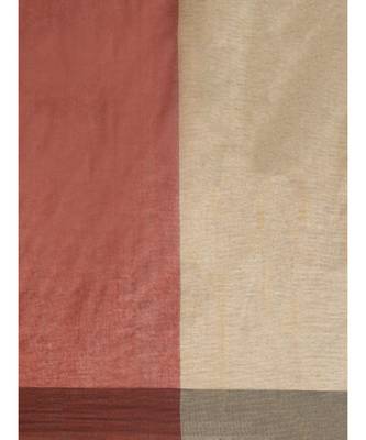 Brown Plain Cotton Handloom Sarees With Blouse 4