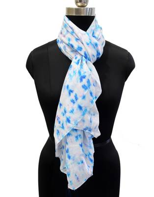Classy Muslin Fabric Multicolor Printed women scarf/Stoles 3