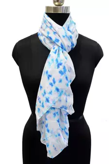 Classy Muslin Fabric Multicolor Printed women scarf/Stoles