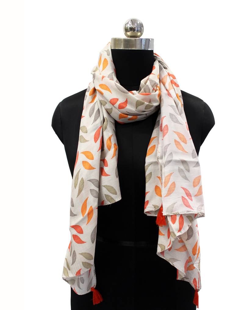 Pretty Muslin Fabric Multicolor Printed women scarf/Stoles