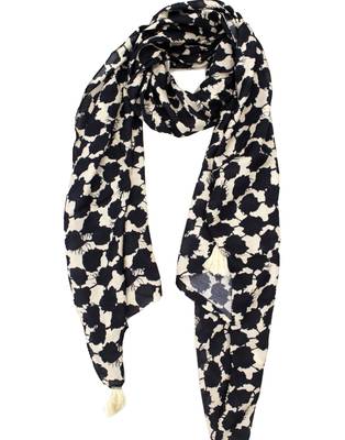 Alluring Muslin Fabric Multicolor Printed women scarf/Stoles 1