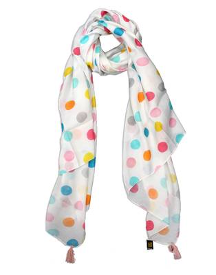 Appealing Muslin Fabric Multicolor Printed women scarf/Stoles 1