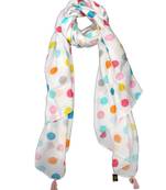 Appealing Muslin Fabric Multicolor Printed women scarf/Stoles