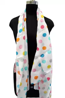 Appealing Muslin Fabric Multicolor Printed women scarf/Stoles