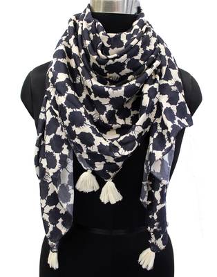 Pleasing Muslin Fabric Multicolor Printed women SQUARE scarf/Stoles 2