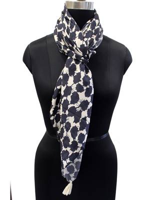 Pleasing Muslin Fabric Multicolor Printed women SQUARE scarf/Stoles 3