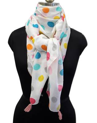 Appealing Muslin Fabric Multicolor Printed women SQUARE scarf/Stoles 2
