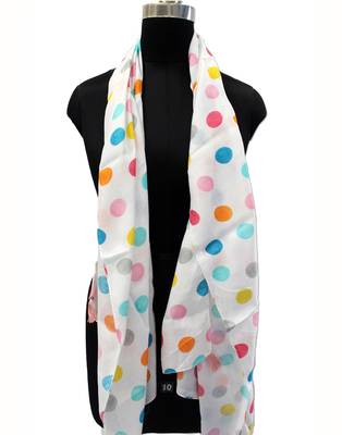 Appealing Muslin Fabric Multicolor Printed women SQUARE scarf/Stoles 3