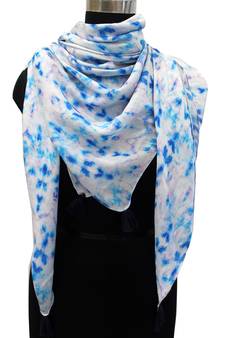 Stunning Muslin Fabric Multicolor Printed women SQUARE scarf/Stoles