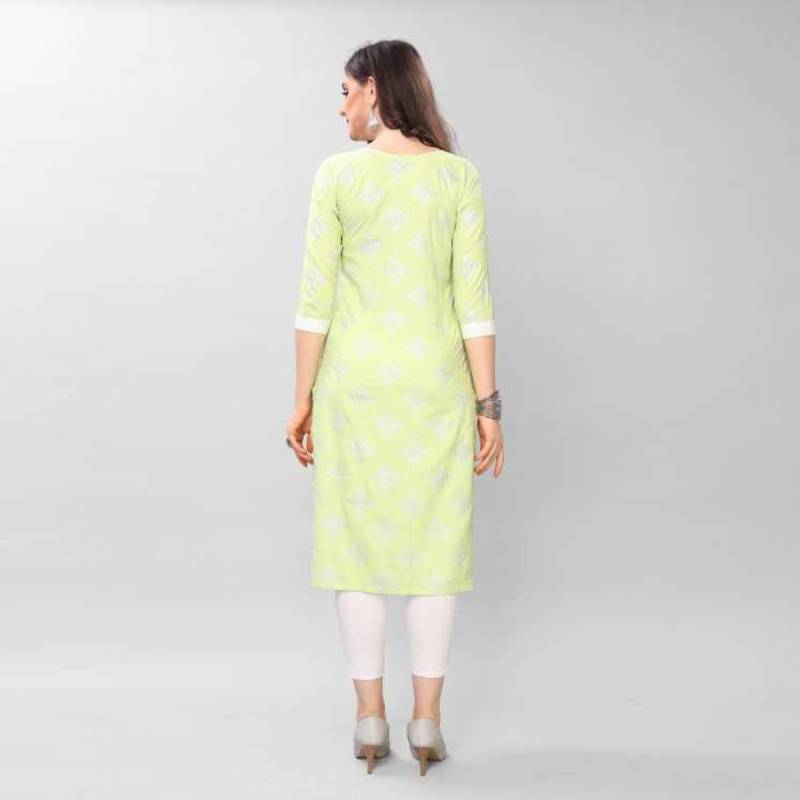 Fashion Kreza South Cotton Women's Straight Kurta