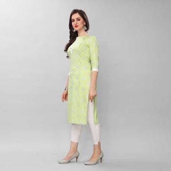Fashion Kreza South Cotton Women's Straight Kurta 5