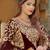 Coffee Velvet Pakistani Salwar Kameez