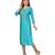Art Silk Rama Green Color Kurti