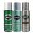 BRUT Pack of 3 Deodrants For Men  (Original, Eau De BRUT, Identity)