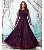 Party wear net gowns