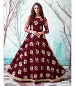 Party wear net gowns