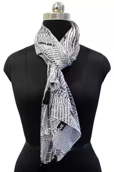 Elegant Muslin Fabric Multicolor Printed women scarf/Stoles With Tassels