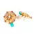 antique gold AlloyEarrings