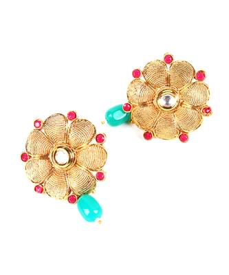 antique gold AlloyEarrings 4